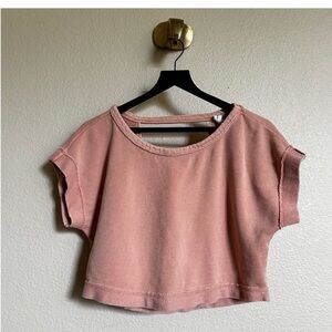 Daily Practice Cropped open back top S